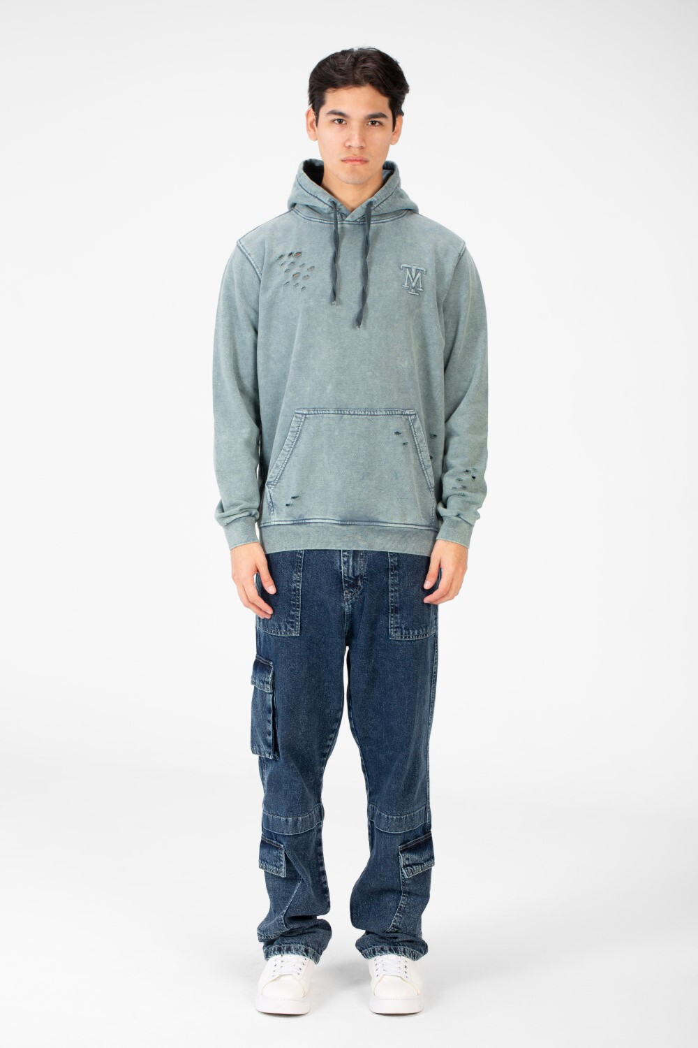 Men's Tomato Cutting Sweatshirt With Kangaroo Pocket