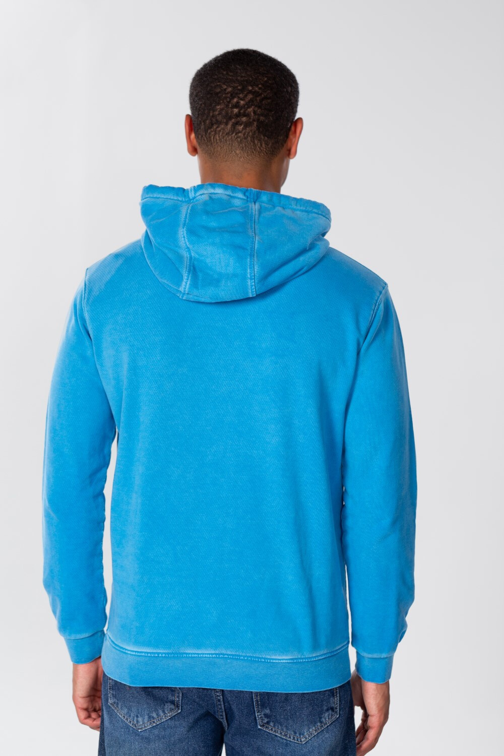 Men's Basic Hood Sweatshirt With Long Sleeves