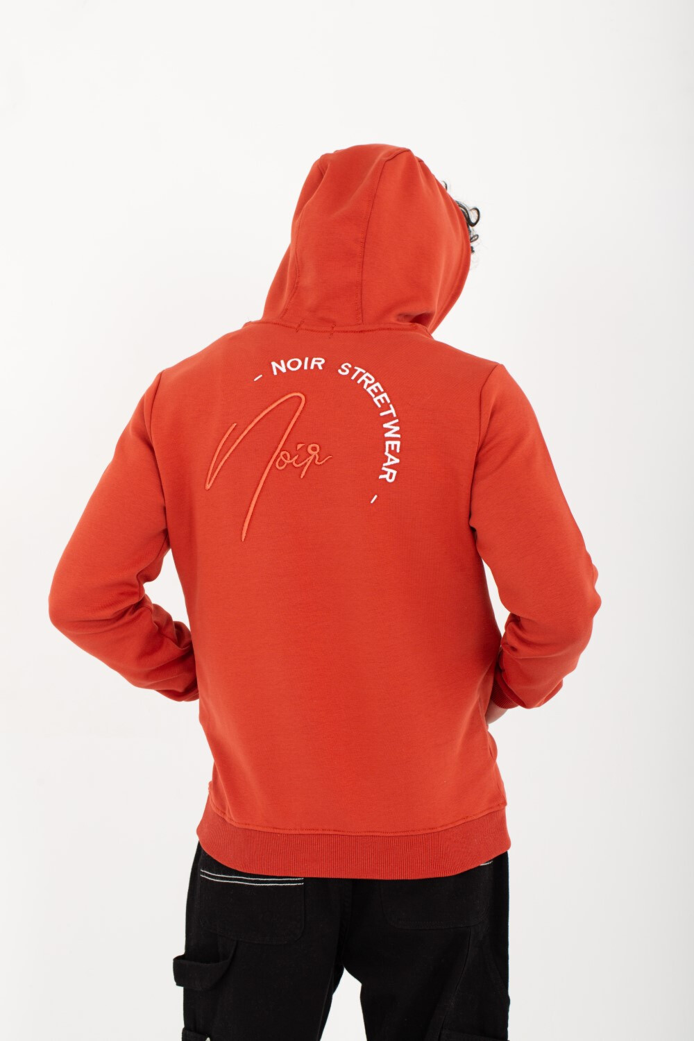 Men's Hoodie Back & Front Printed Padded Hooded Sweatshirt