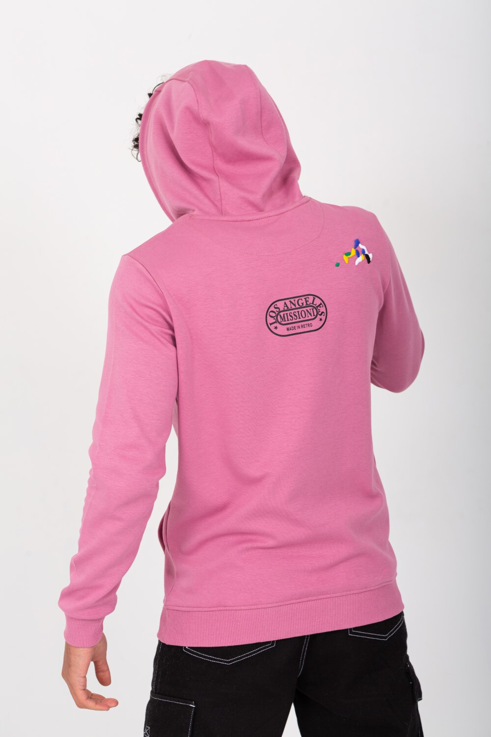 Men's Back & Front Unique Print Hoodie Padded Hooded Sweatshirt