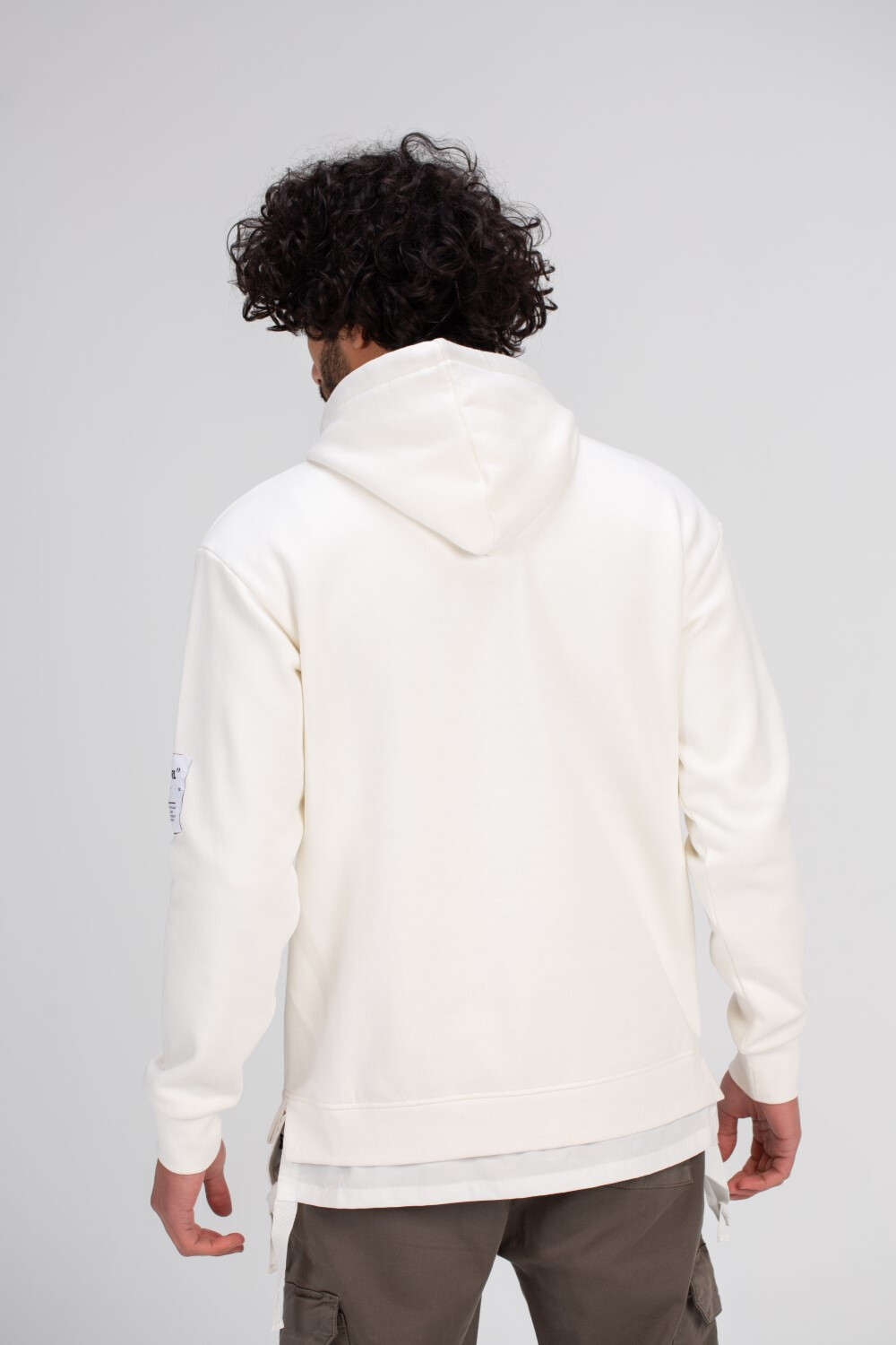 Men's Hoodie Padded Front Pocket Hooded Sweatshirt