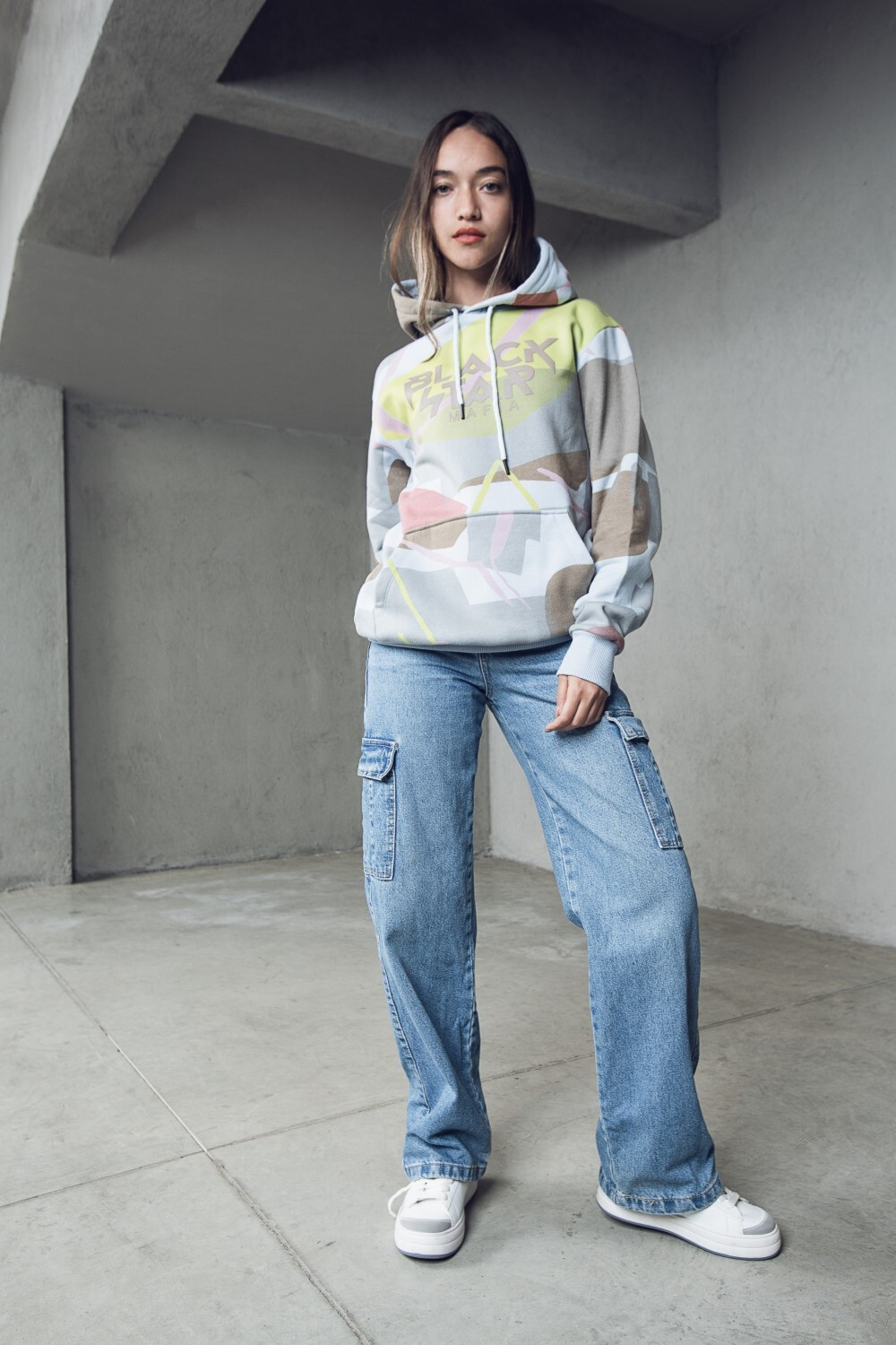 Unisex Hoodie Padded With Unqiue Modern Pattern Sweatshirt