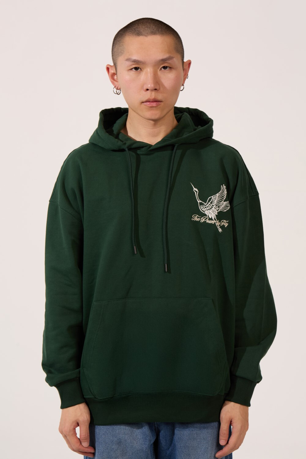 Men's Tomato Milton Regular Fit Sweatshirt With Modern Back Print Long Sleeves And Hood