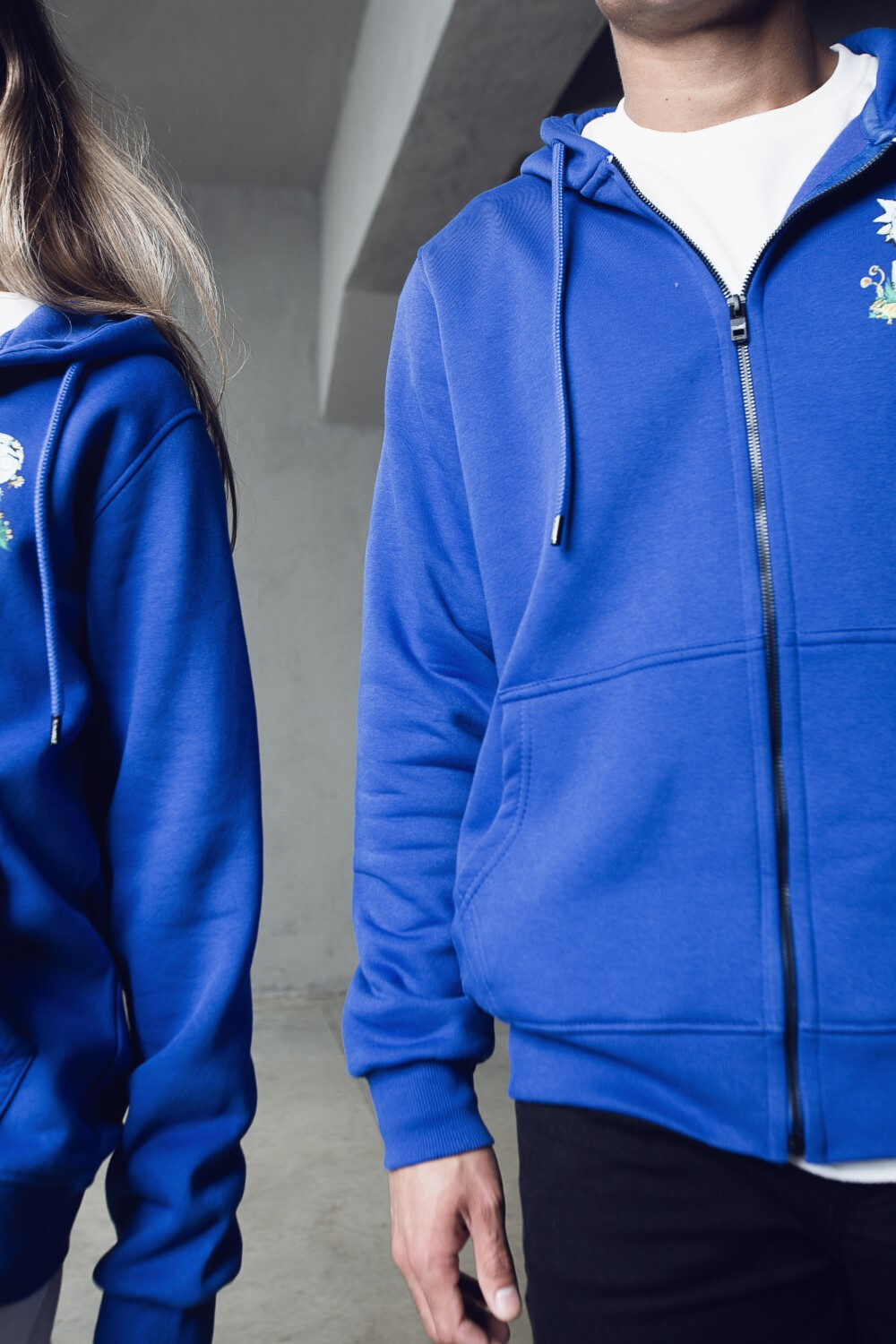 Hoodie Unisex Padded With Unqiue Modern Pattern Sweatshirt