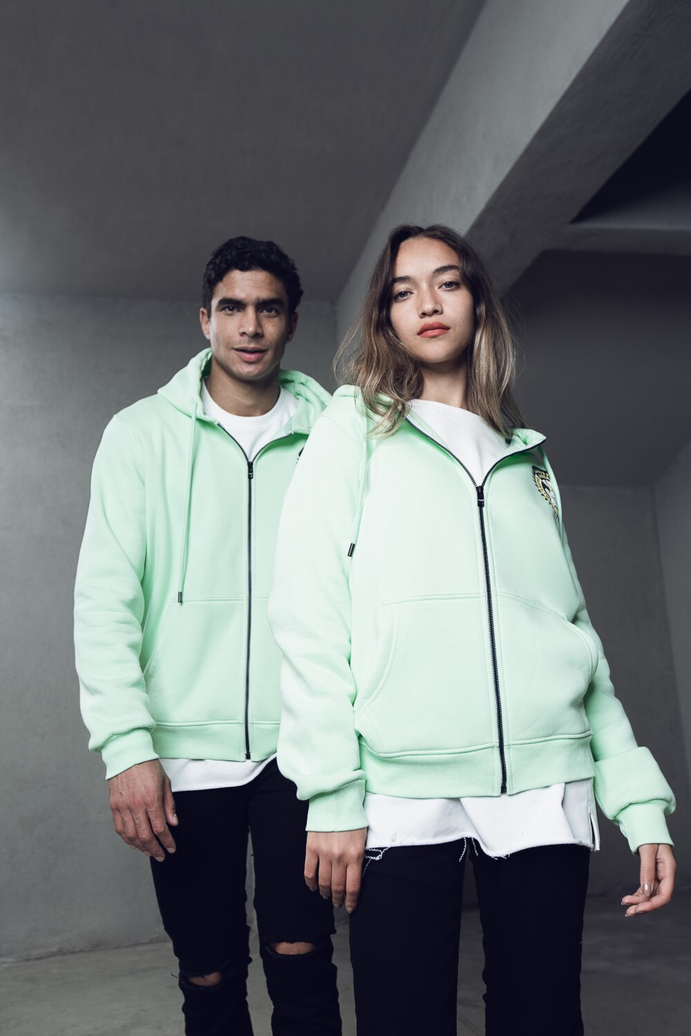 Unisex Hoodie Padded With Unqiue Modern Pattern Hooded Sweatshirt