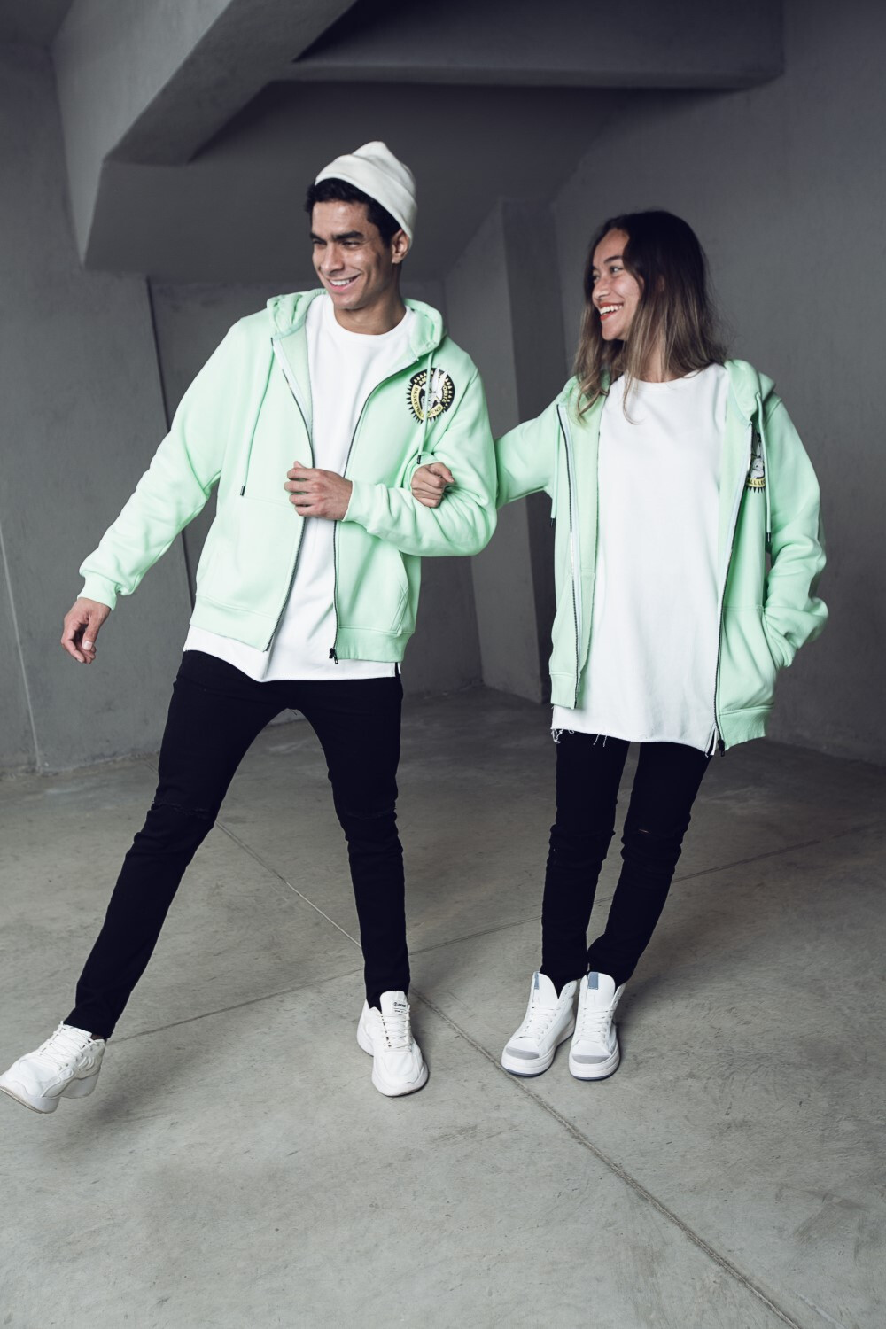 Unisex Hoodie Padded With Unqiue Modern Pattern Hooded Sweatshirt