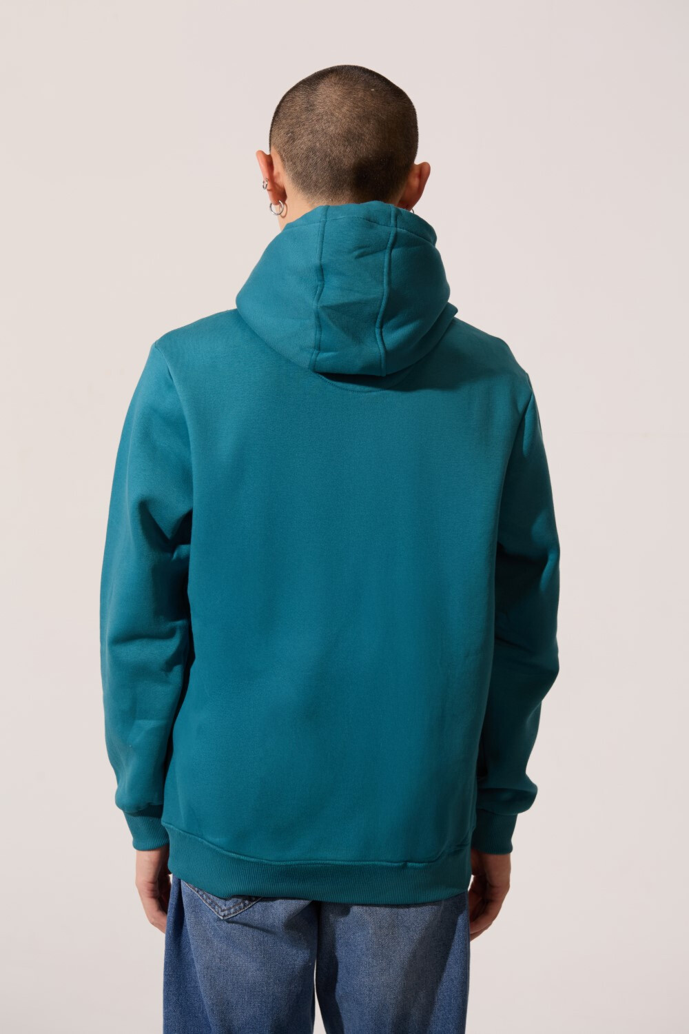 Men's Tomato Slim Fit Front Full Zip Long Sleeve Sweatshirt
