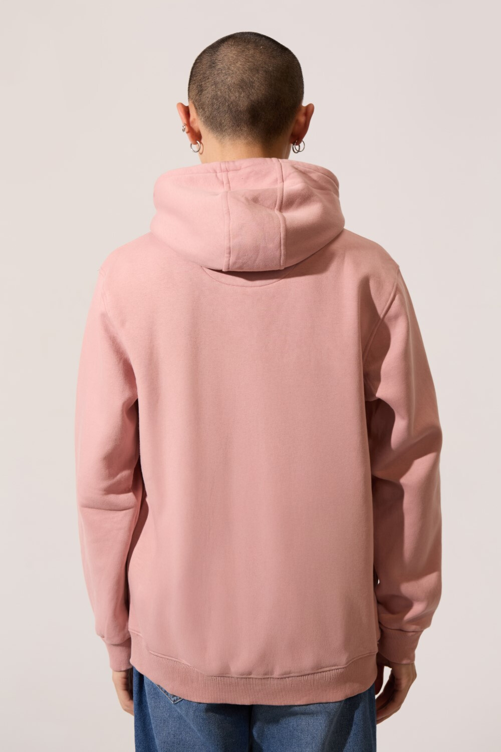 Men's Tomato Front Full Zip Slim Fit Melton Long Sleeve Sweatshirt