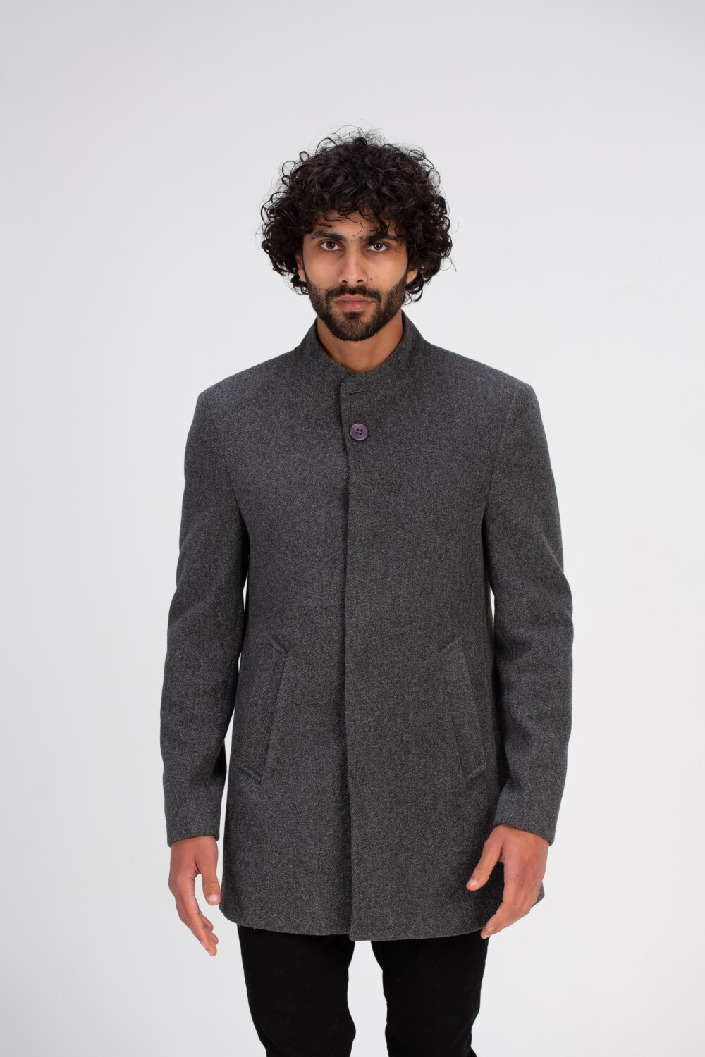 Men's Casual Padded Comfort Fit Gogh Made Of Soft Material Coat