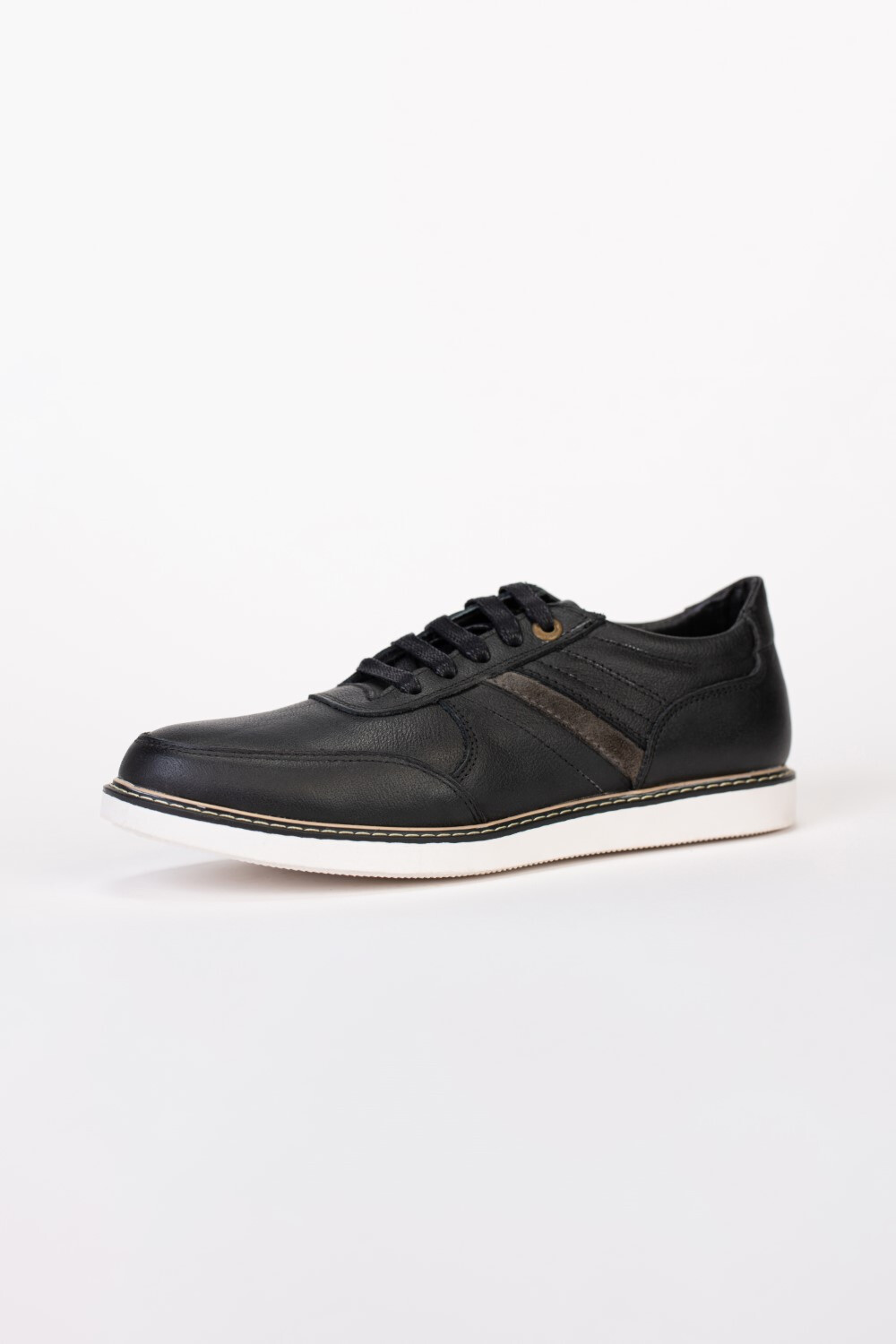 Mens Leather Shoes With Suede Part Suitable For Everyday Wear