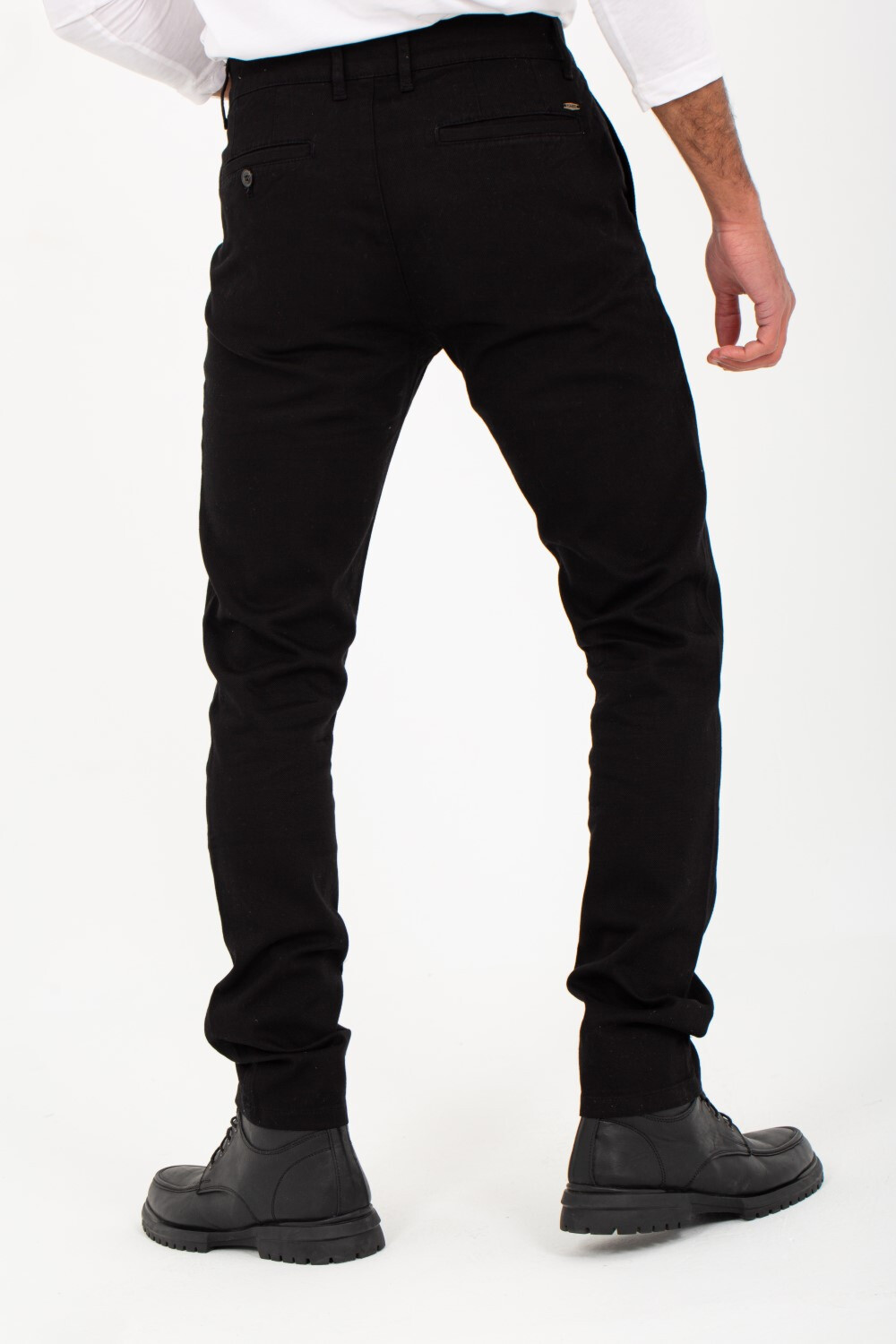 Men's Basic Slim Fit Gabardines Pants Five Pockets