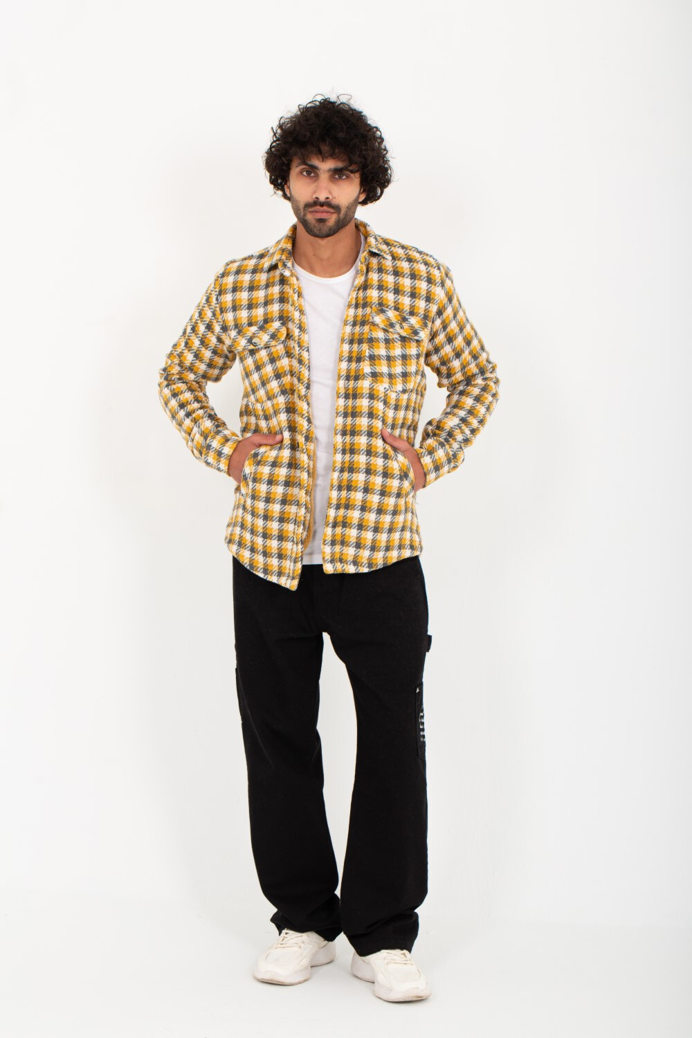 Men's Checked Long Sleeves Regular Fit Made Of Soft Material Shirt