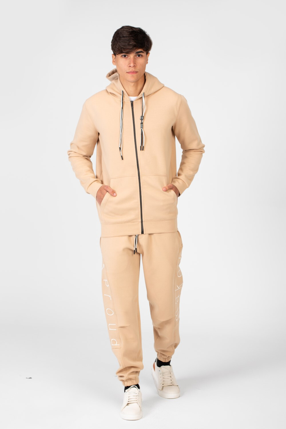 Men's Milton Training Suit Zippered Sweatshirt and Sweatpants