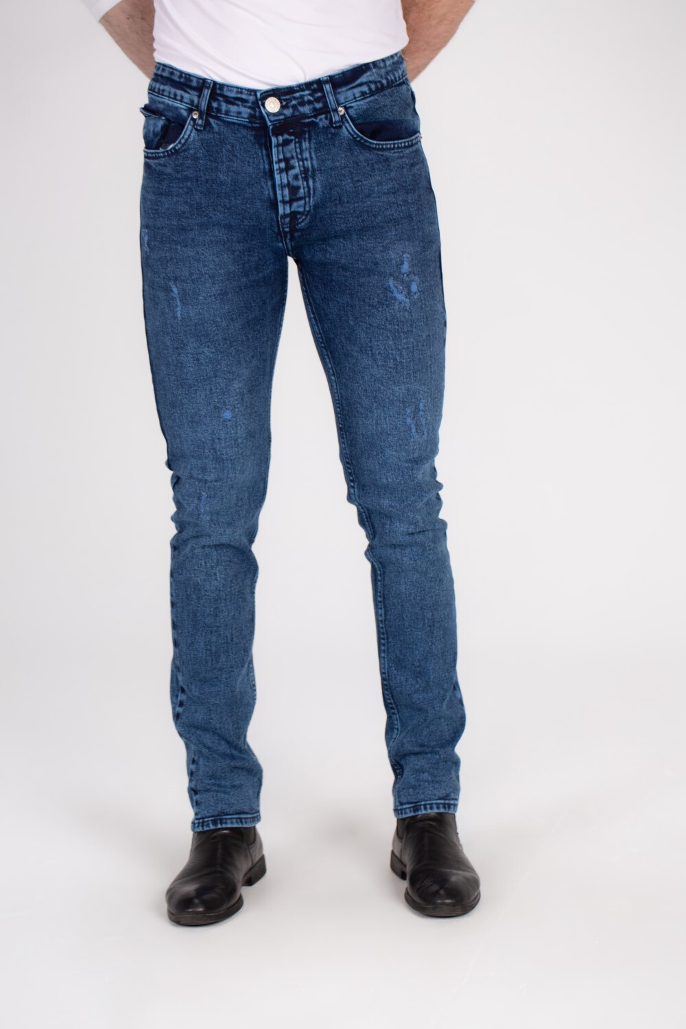 Men's Skinny Cutting Five Pockets Used Details Jeans Pants Upgrade Your Wardrobe With These Trendy Jeans