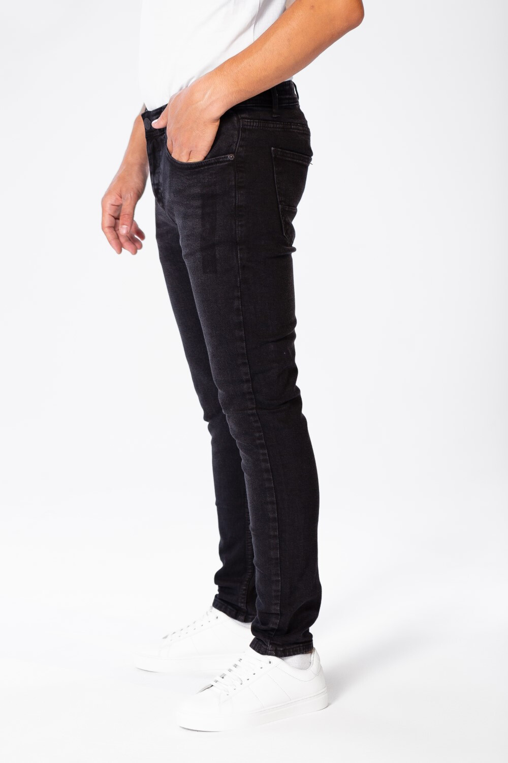 Men's Basic Five Pocket Super Skinny Jeans Pants