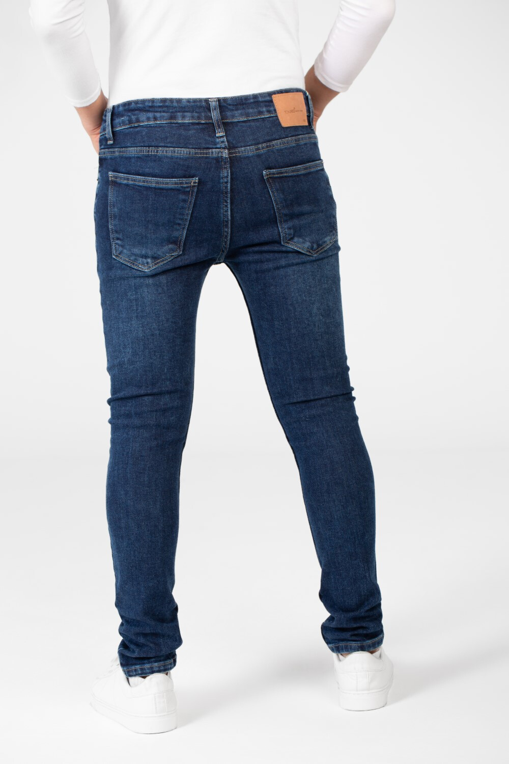 Men's Jeans Used Pants With A Skinny Fit