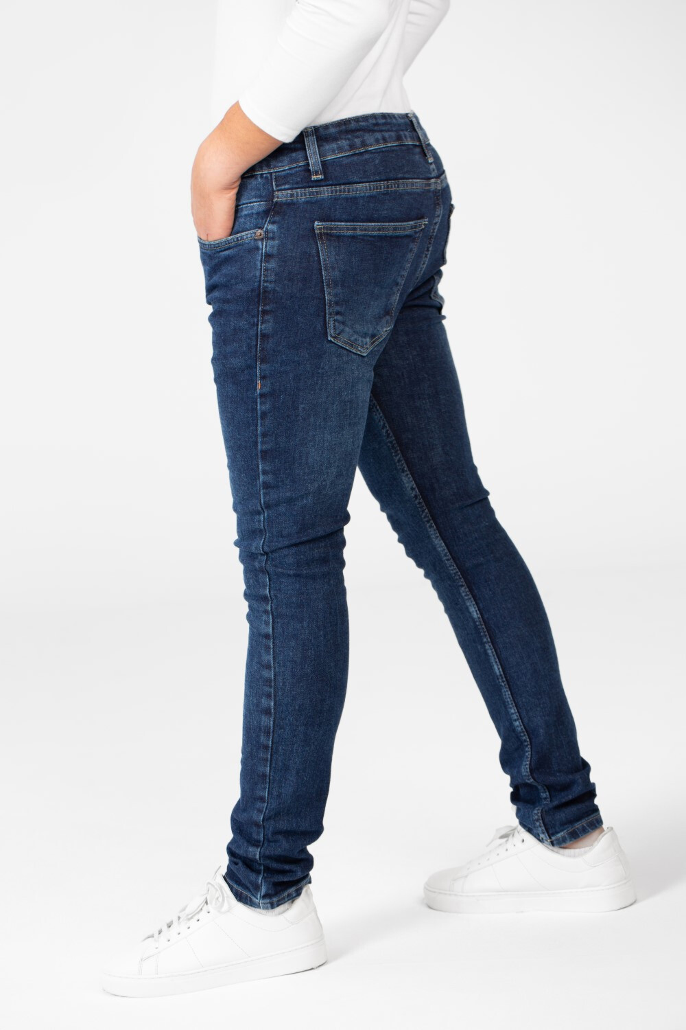 Men's Jeans Used Pants With A Skinny Fit
