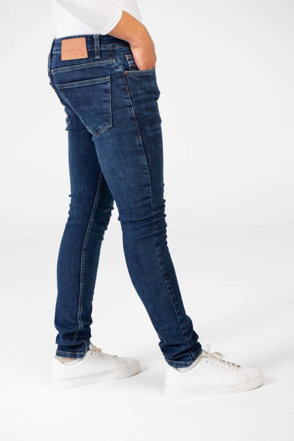Men's Jeans Used Pants With A Skinny Fit