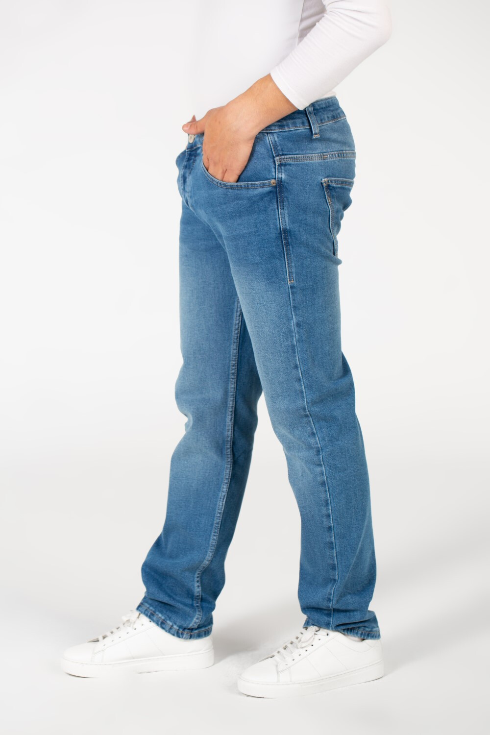 Men's Regular Fit Jeans Pants With Pockets