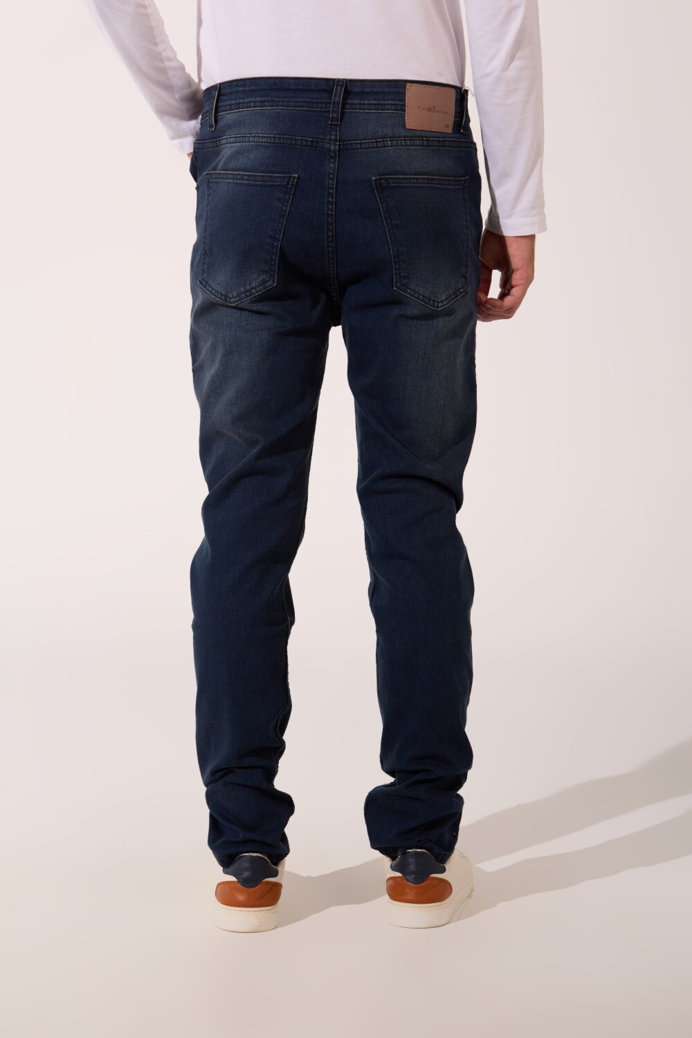 Men's Used Slim Fit Royal Blue Jeans Pants