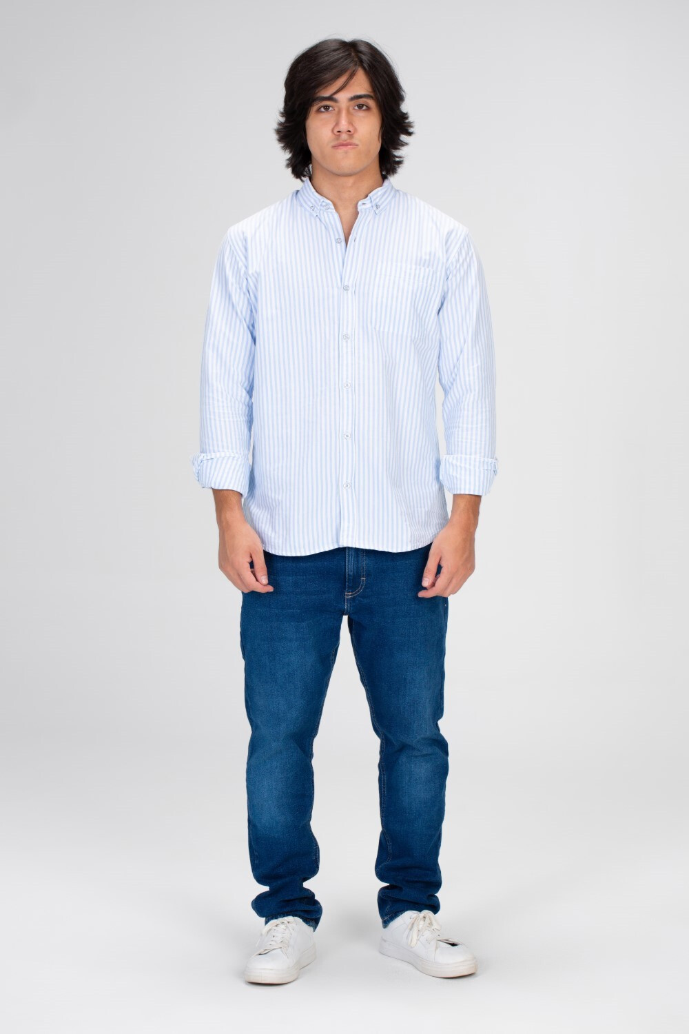 Men's Long Sleeved Slim Fit Shirt With High Quality Material