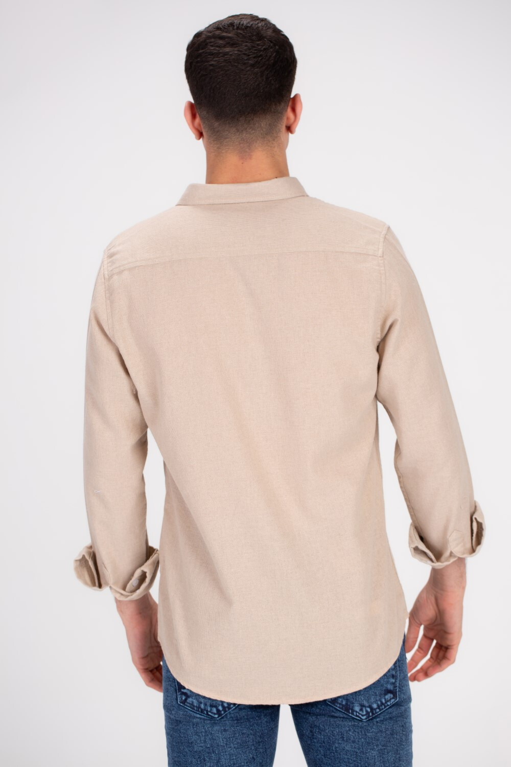 Men's Classic Long Sleeves Regular Fit Made Of Comfort Cotton Shirt Perfect For Casual Days Or A Night Out With Friends