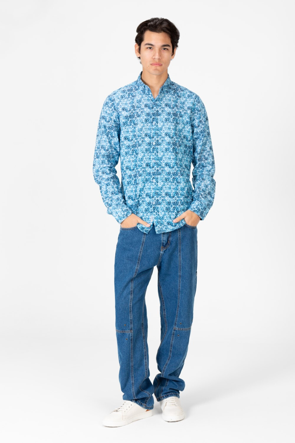 Men's Slim Fit Jakar Short Sleeve Shirt