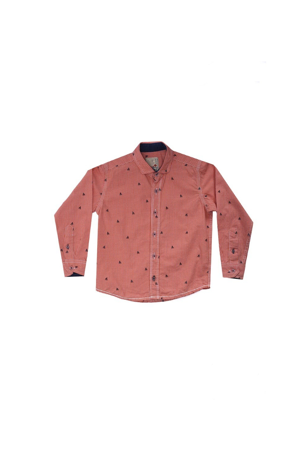 Boy's Regular Fit Long Sleeves Shirt Unique Style