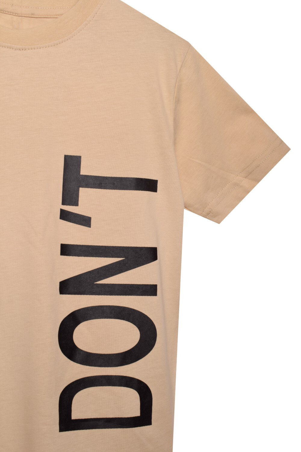 Boy's Regular Fit Front & Back Printed Comfort Cotton T-shirt