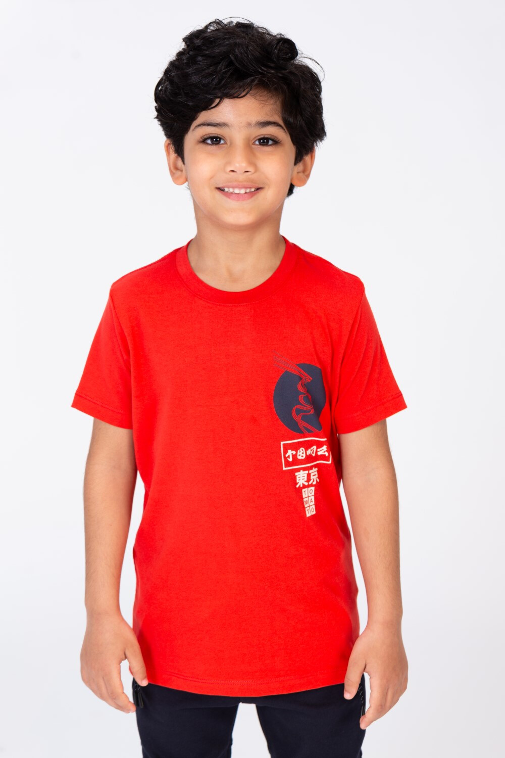 Boys Printed Half Sleeve T-shirt
