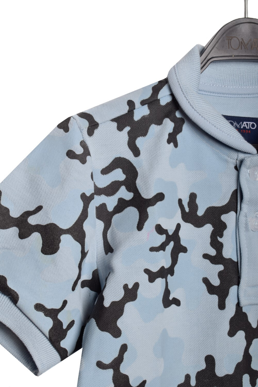 Boy's Polo Casual Full Covered Army Design Cotton T-shirt