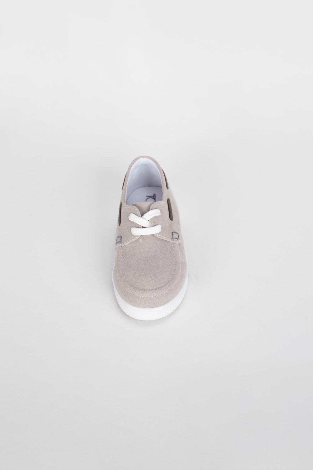 Boy's Flat Sole Chamois Casual Shoes With Unique Style