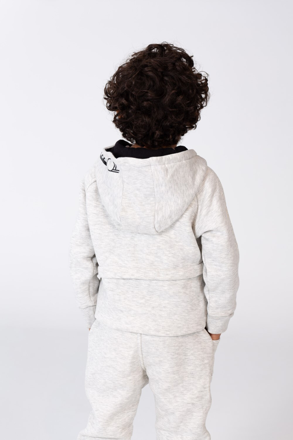Boy's Padded Front & Sleeves Printed Made Of Comfort Melton Training With Front Pockets