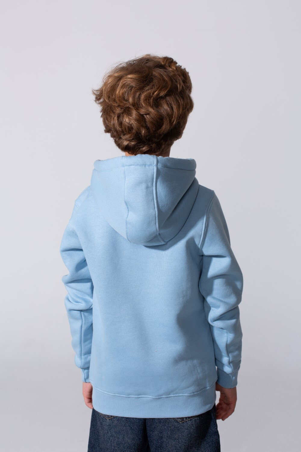 Boy's Tomato Slim Fit Hoodie Sweatshirt With Kangaroo Pocket And Long Sleeves