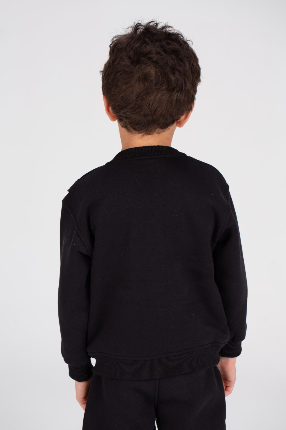 Boy's Padded Made Of Soft Melton Front Pocket Training Suit