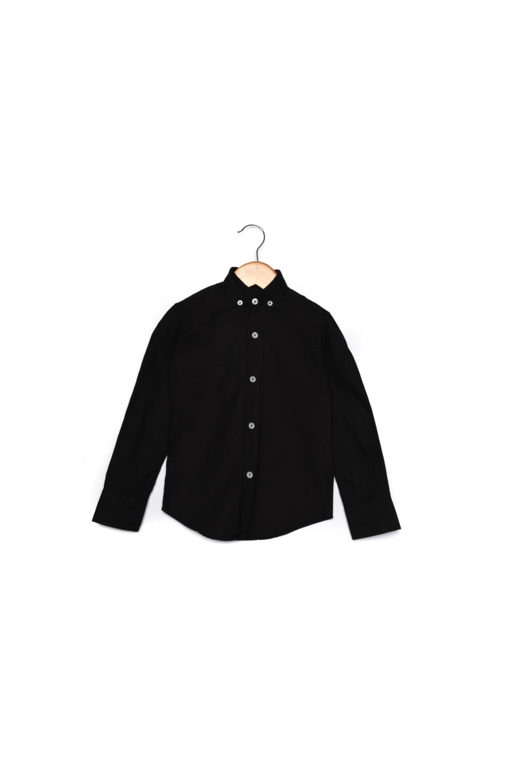 Boy's Classic Long Sleeves Regular Fit Made Of Soft Cotton Shirt