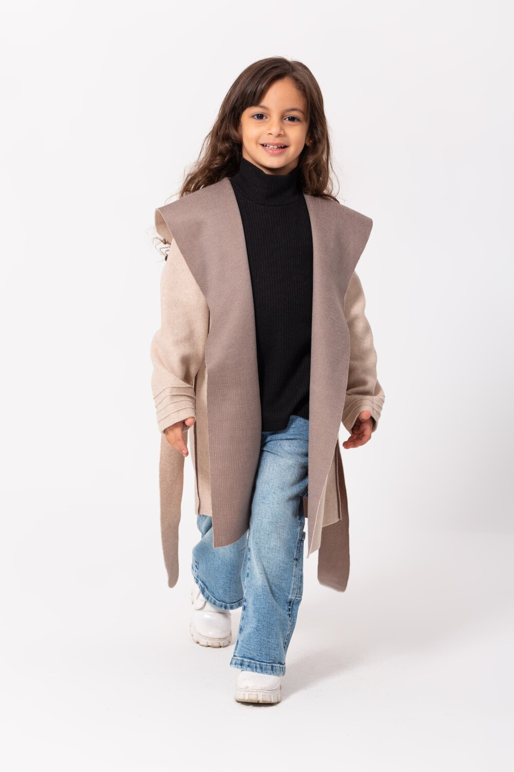 Girl's Padded Comfortable Fit Gogh Coat