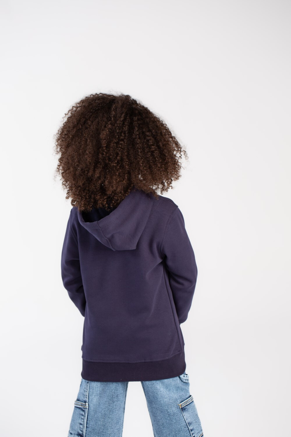 Girl's Hoodie Front Unique Printed Padded Sweatshirt
