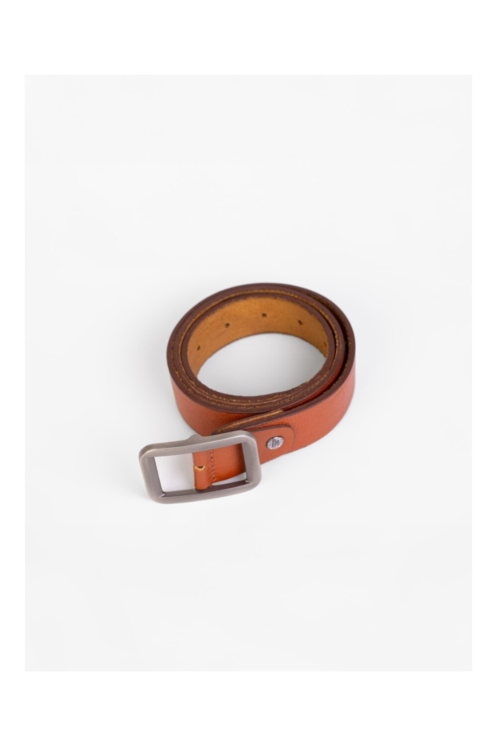 Men's Square Clasp Faux Leather casual belt