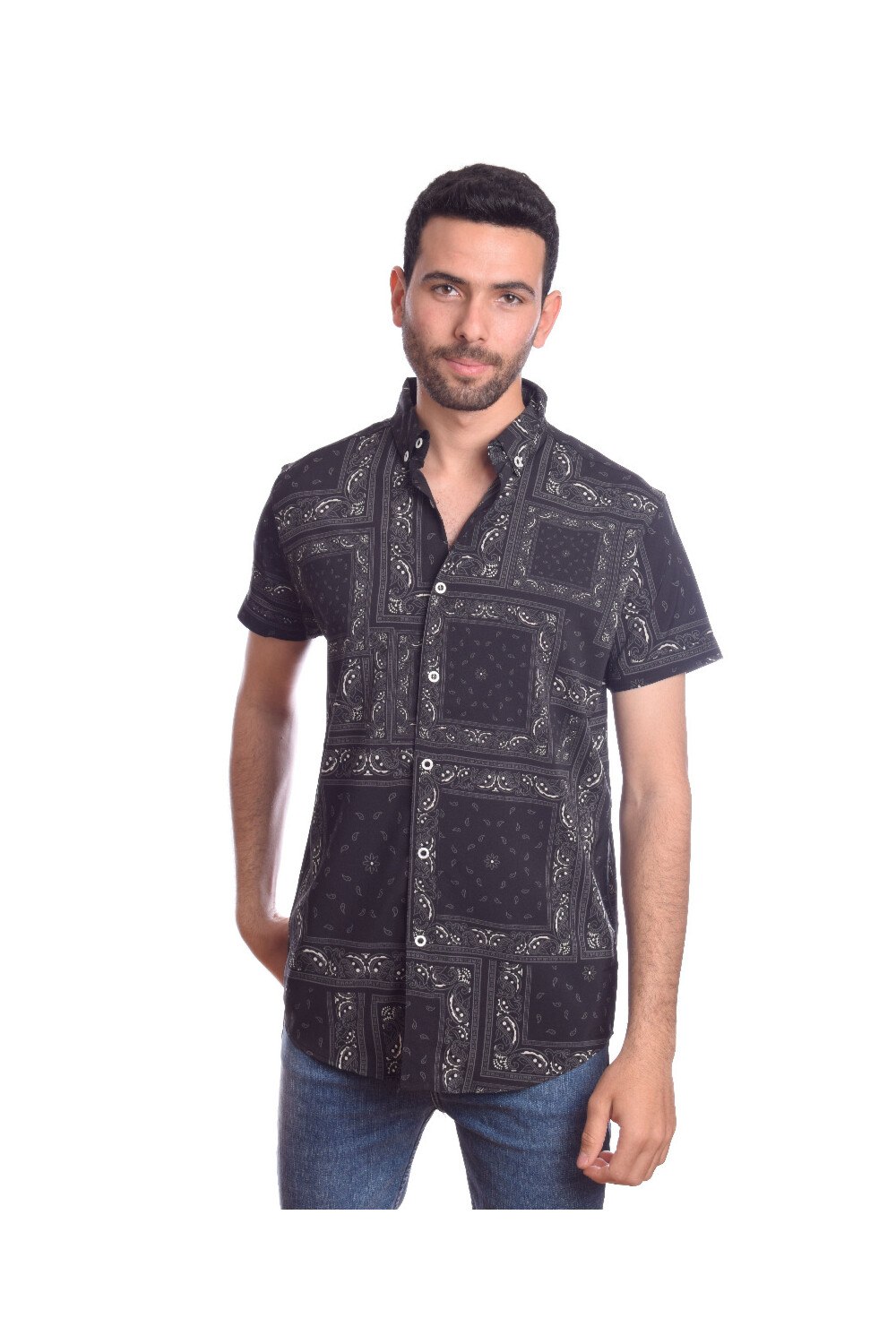 Men's Jakar Regular Fit Soft Cotton Shirt That Features A Unique Details
