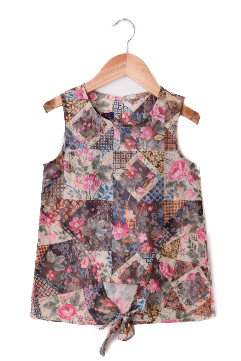 Girl's Children Cute Sleeveless Colorful Blouses