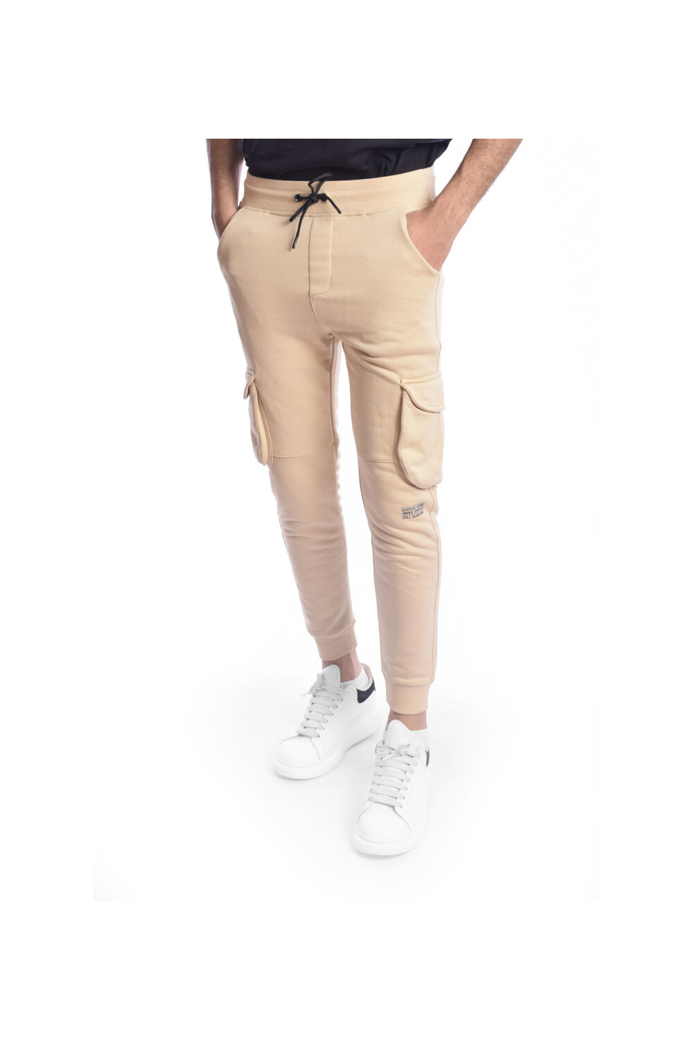 Men's Slim Fit With Baggy Elasticated Waist Sweatpants