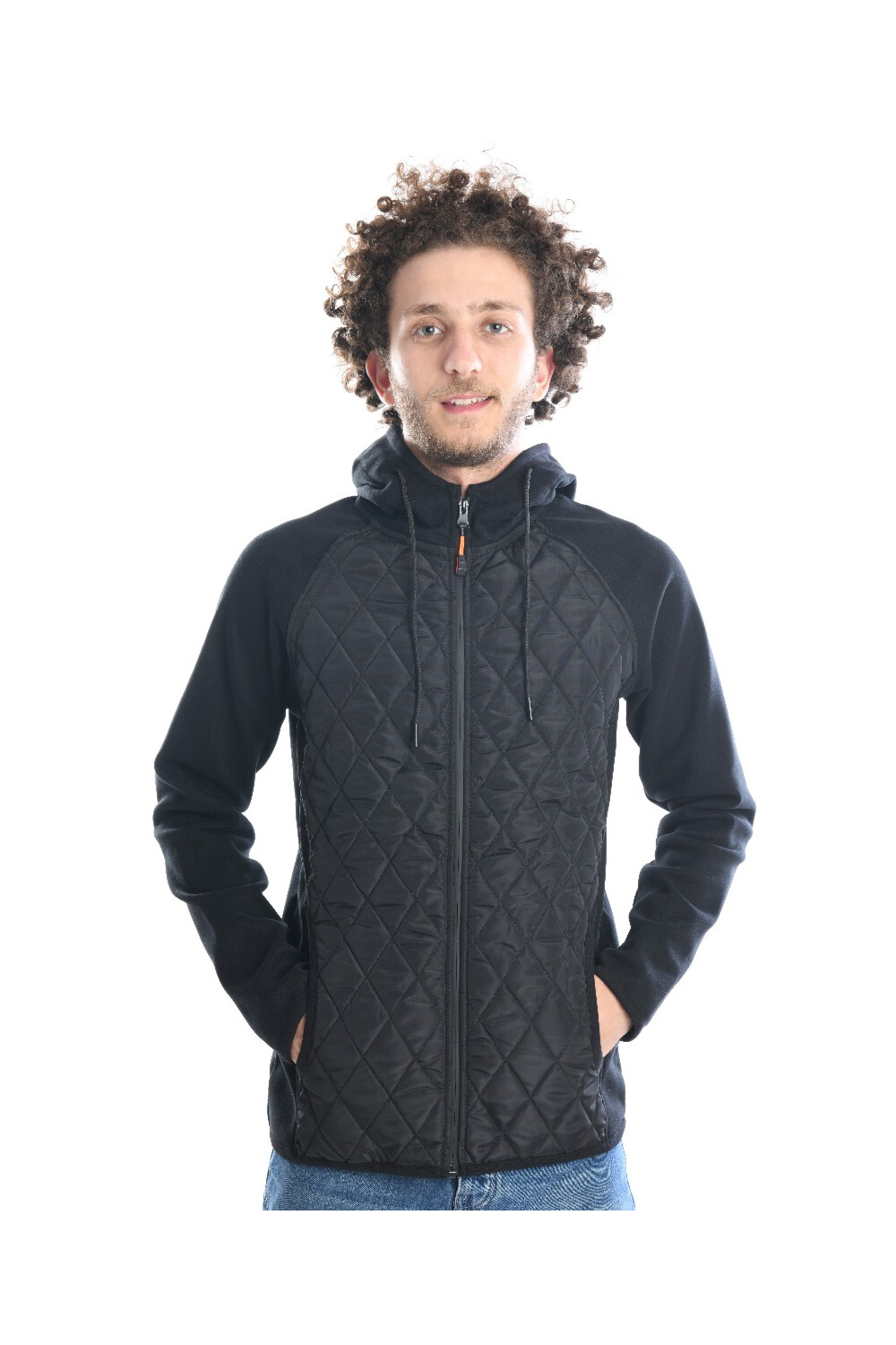 Men's Winter Hooded Padded Sweatshirt