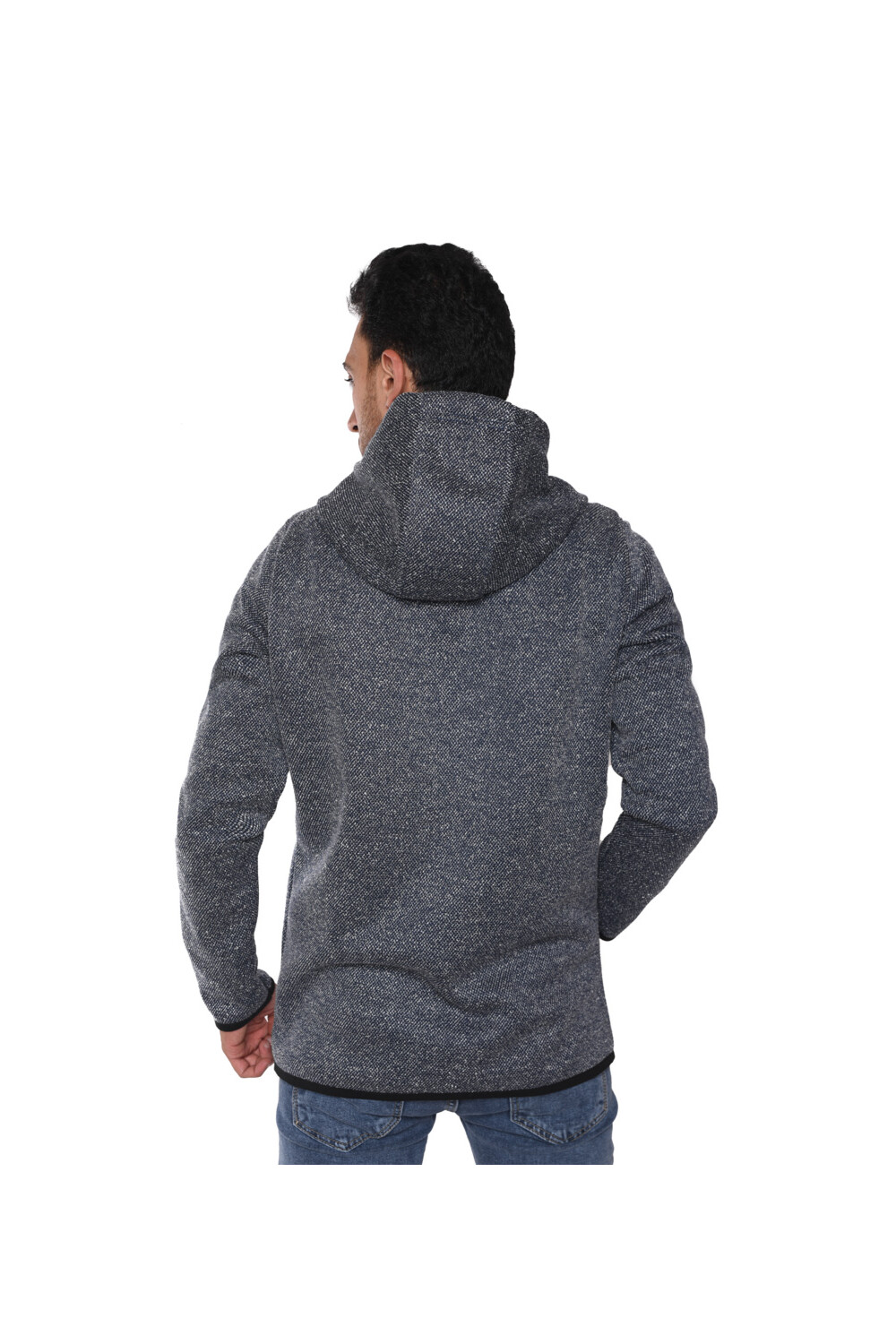 Men's Hooded Full Zipper Sweatshirt