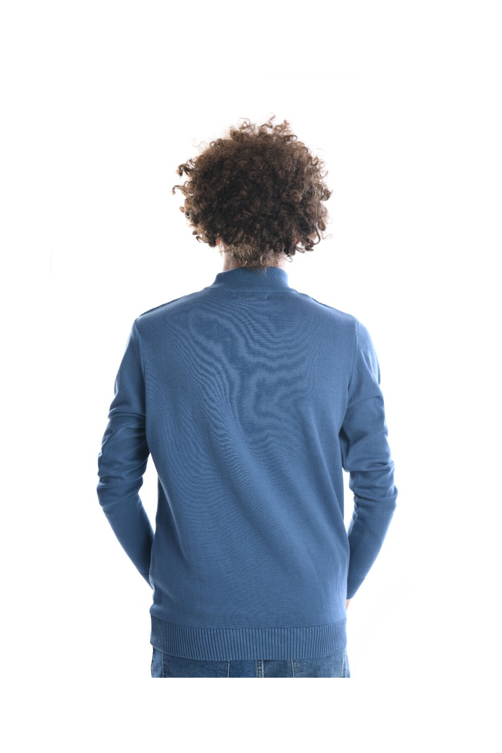 Men's Casual High Neck Pullover