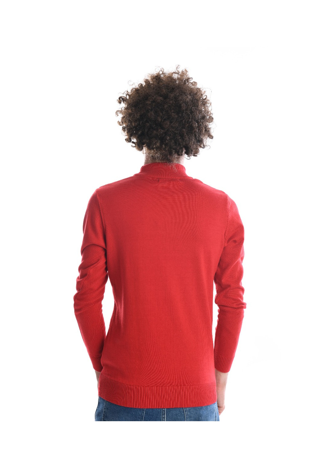 Men's Casual High Neck Pullover