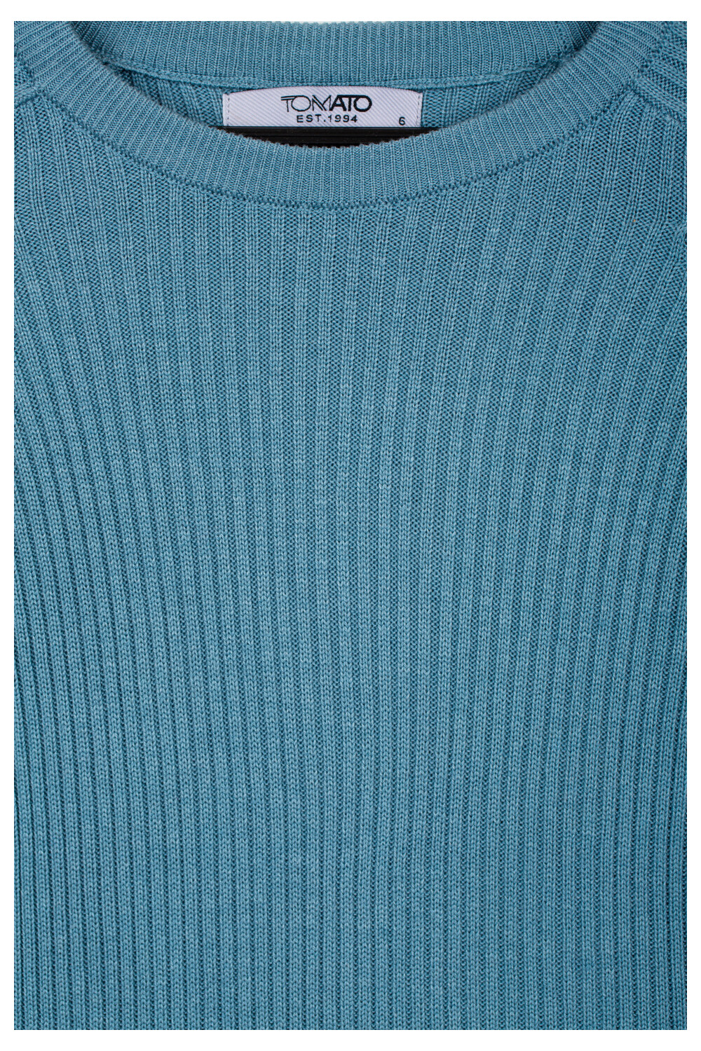 Girl's Rounded Neck Long Style Wool Pullover