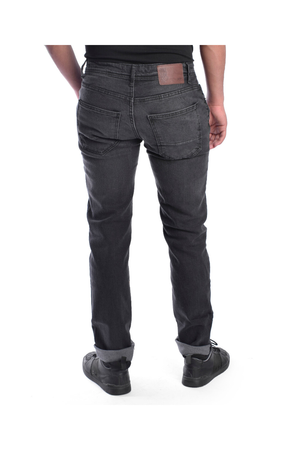 Men's Slim Fit Basic Jeans Pants With Five Pockets
