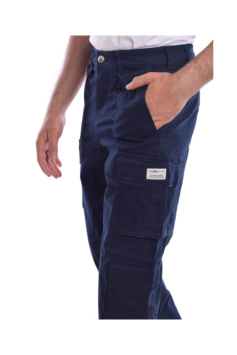 Men's Made Of Soft Gabardines Cargo Pants