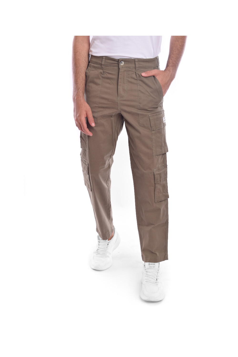 Men's Made Of Soft Gabardines Cargo Pants